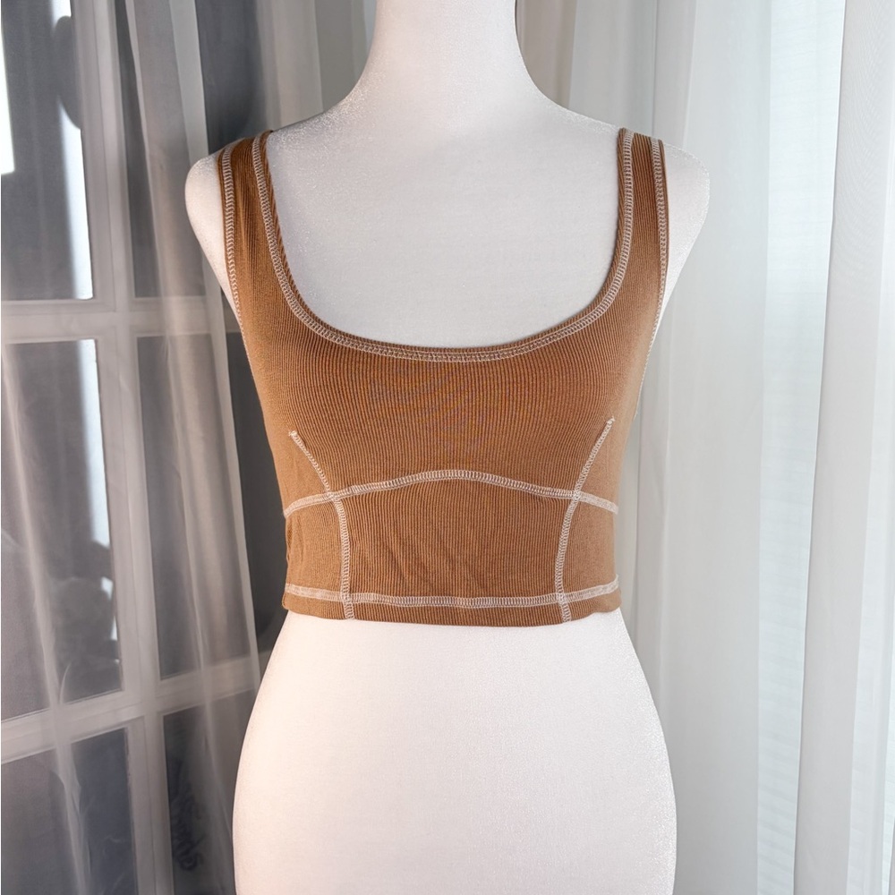 Princess Polly Camel Cropped Tank